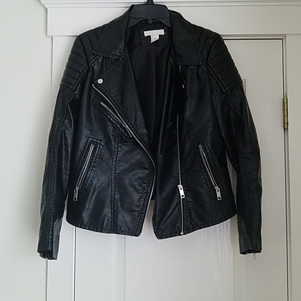 Leather jacket